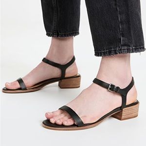 Madewell Louise Sandals in black size 6.5